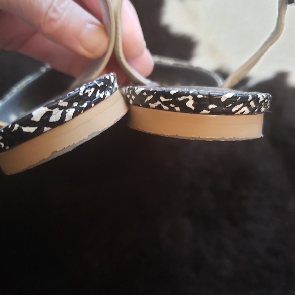 Sam Edelman Cream Pointed Toe Slingback Flats - Picture 6 of 11